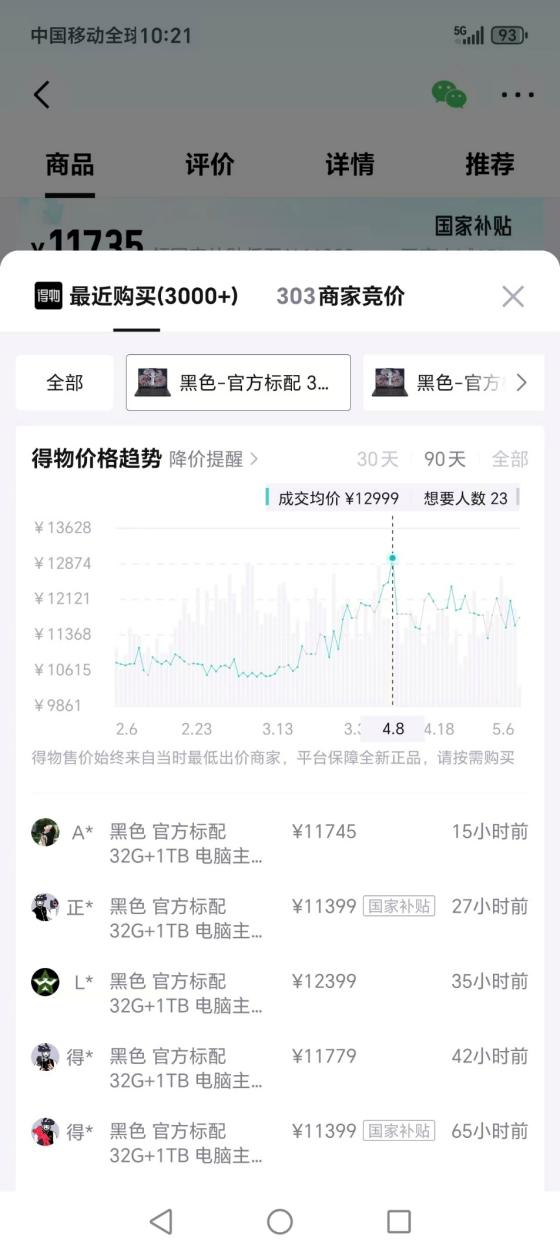 拯救者Y9000P AI元启 Ultra9RTX506032GB+1TB版本，图源：得物