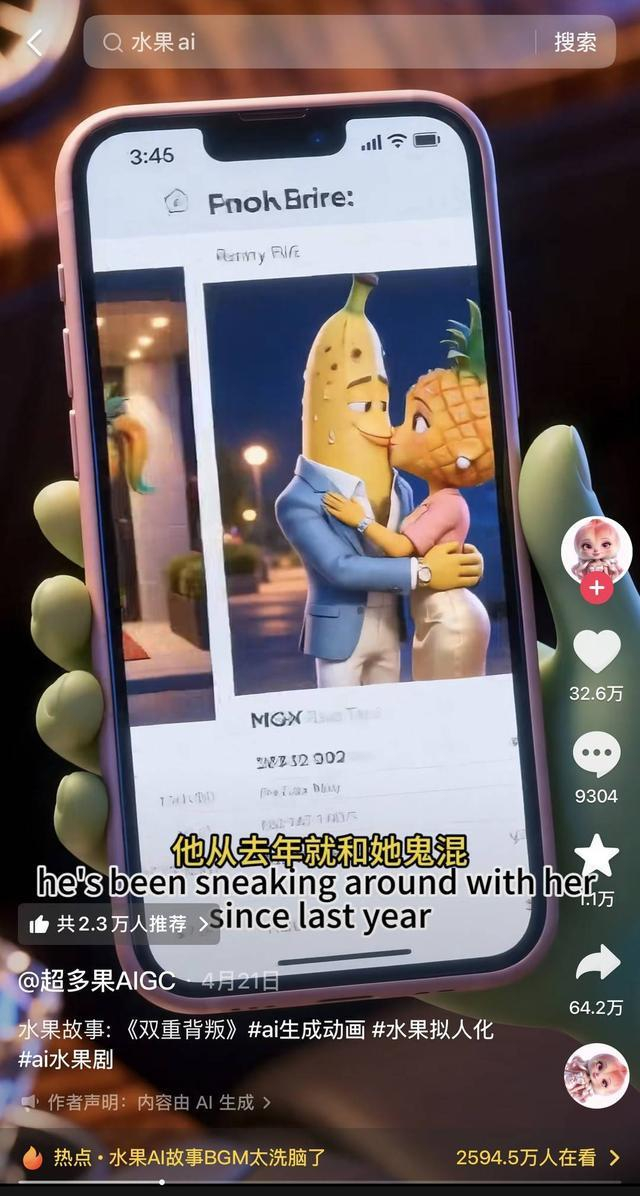 AI水果短剧（截图）