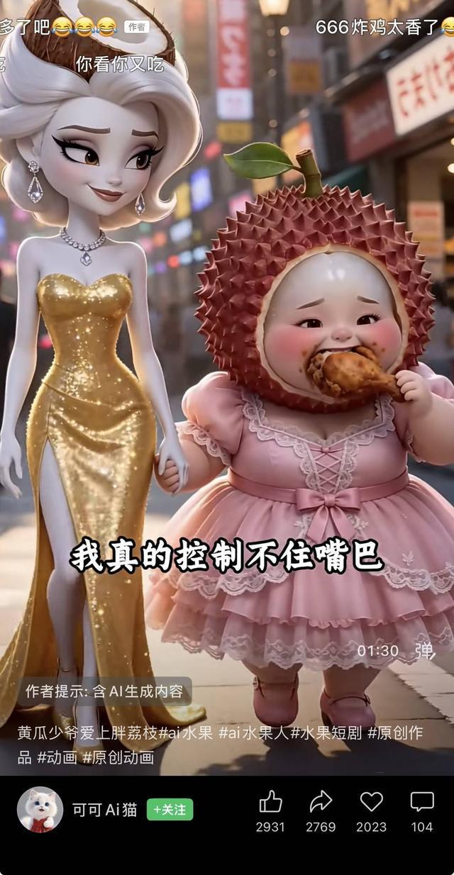 AI水果短剧（截图）
