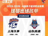 上海VS山东G1大名单：张镇麟&王哲林出战 高诗岩&克里斯登场