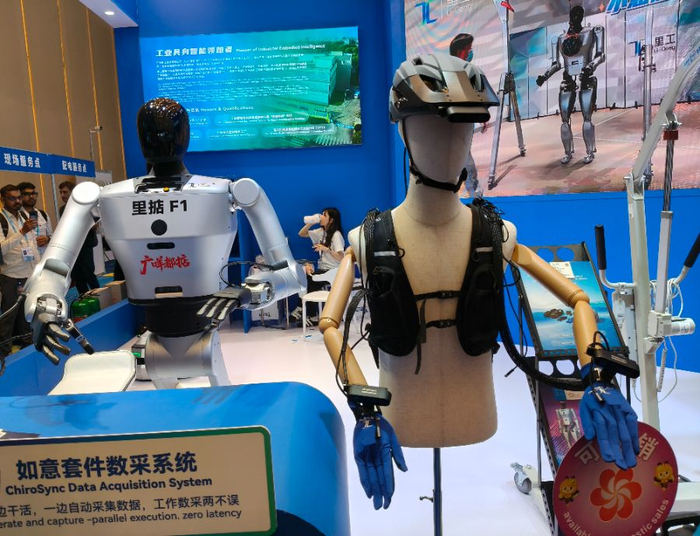 （里工实业的数采系统，郭莎摄）