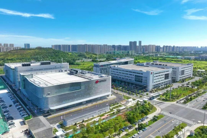 图为华工科技光电子信息产业研创园暨出口基地（一期）