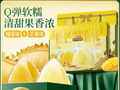 夏天的“冰淇淋粽子”来了！三只松鼠榴芒嘉礼粽子礼盒，榴莲味+芒果味，12枚装吃到爽