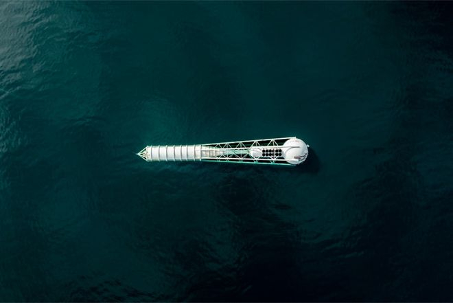 图 | 能发电的“海上棒棒糖”（来源：Panthalassa）