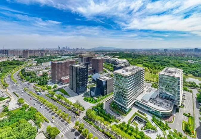 航拍中国（南京）软件谷。南京市工信局供图 