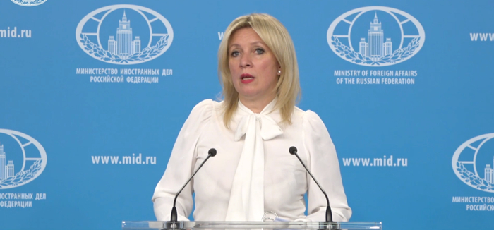 △俄罗斯外交部发言人扎哈罗娃（资料图）