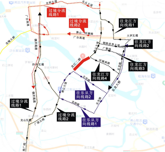 具体绕行方案
