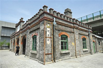 清河车站老站房 摄影/本报记者 崔毅飞
