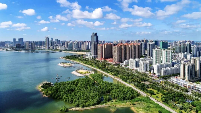 湛江城市景观。图源：湛江发布