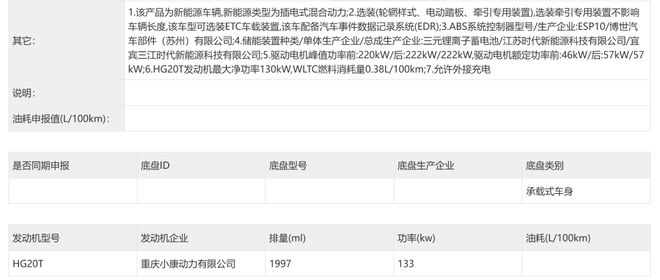 ▲问界M9 Ultimate领世加长版动力系统信息