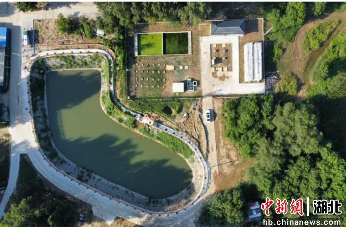 雄安新区容城县西李家营村污水处理站。三峡集团 供图