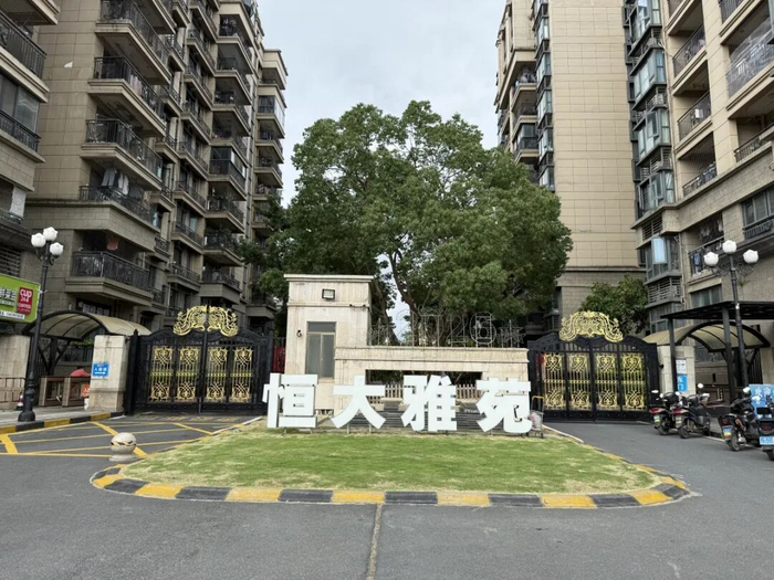 ▲位于南宁市兴宁区三塘南路的恒大雅苑小区。