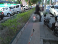 盲人女孩走盲道遭逆行电车撞倒：反被怒斥不看路 交警介入后肇事者道歉