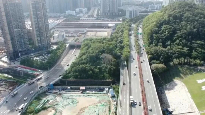 同胜变电站选址周边地形地貌。