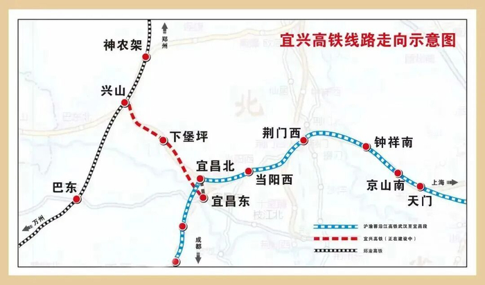 宜兴高铁示意图。