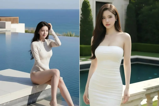 图：AI模特Duong Thuy Linh 图源：越南媒体Vnexpress