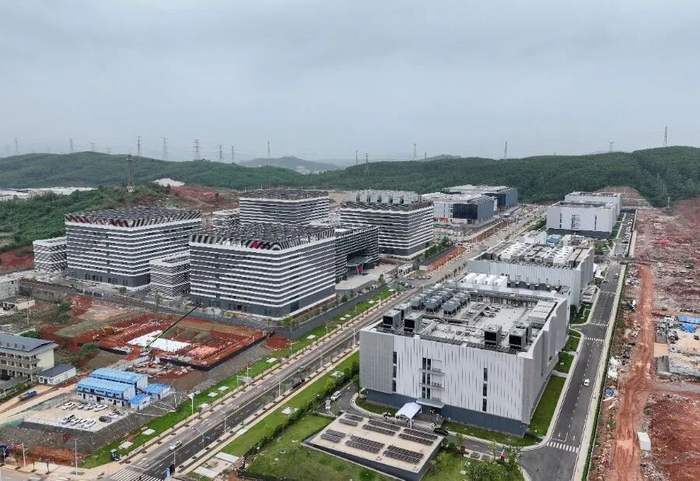 韶关数据中心集群浈江片区  图源：韶关市融媒体中心