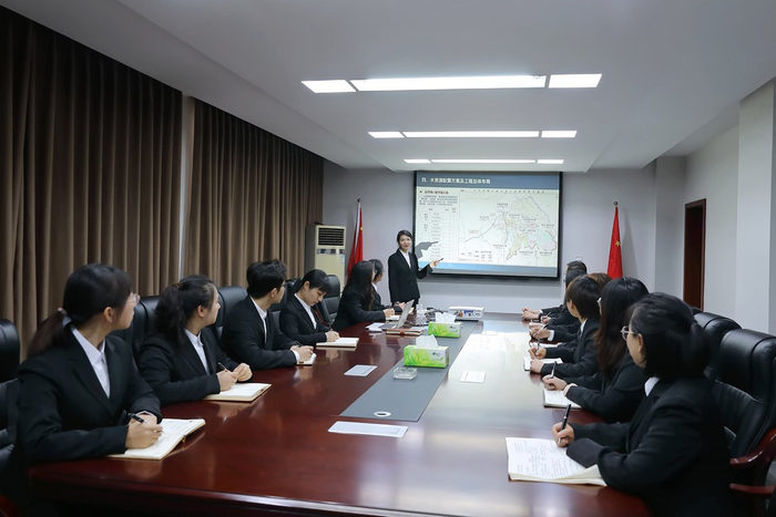 项目团队开展项目研讨会。受访者供图
