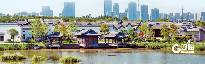 位于西海岸新区的唐岛湾成为观光度假胜地。
