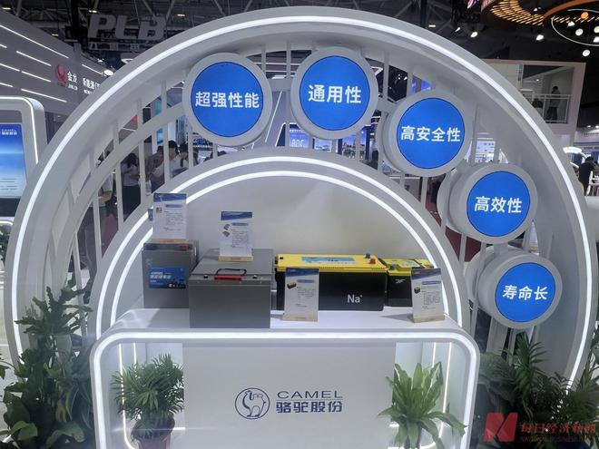 骆驼股份展台 图片来源：每经记者 吴泽鹏 摄