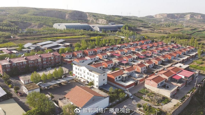 图为峰峰矿区大峪镇新立村。 王迎 摄