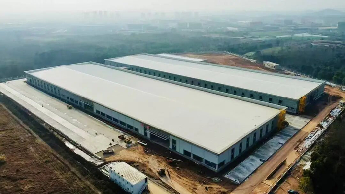 万丰航空在遂宁经开区建立的厂区