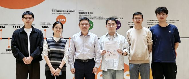 图 | 左至右魏阳；马玲玲；陆延青；张子宸；王瑜；王泽宇