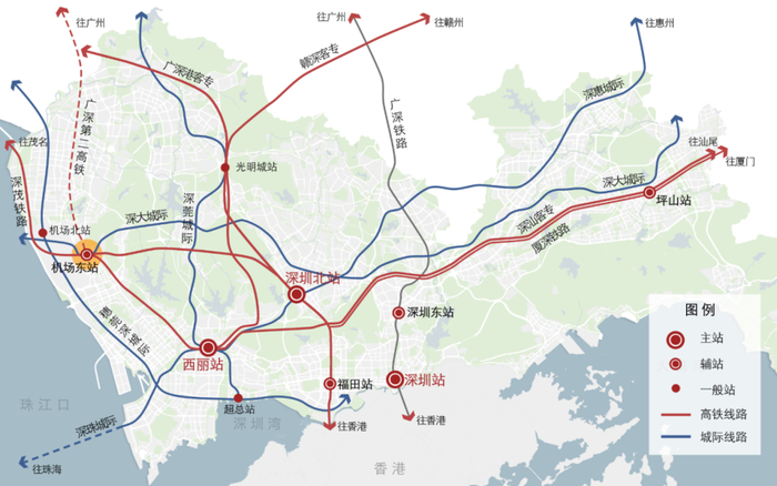 机场区域轨道交通规划
