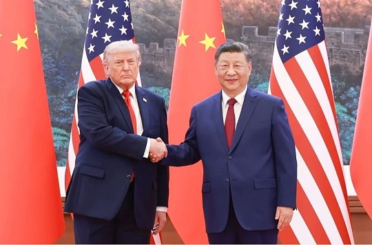 中美元首会晤。
