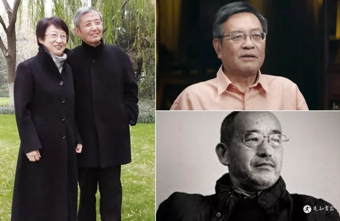 ▲（左起）刘青峰与金观涛、丁学良、朱嘉明