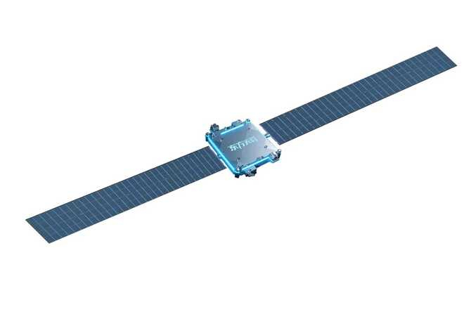  东方天算光计算卫星概念图。图片来源：东方天算