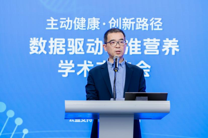 人民日报健康客户端健康研究院院长韩林涛。主办方供图