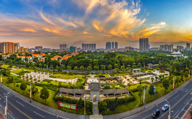 地处惠州博罗县西南部的园洲镇。图源博罗县政府官网