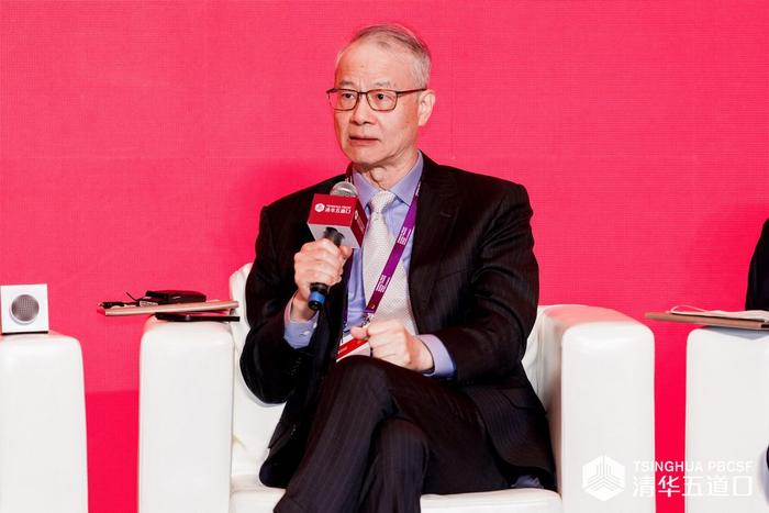 中国人民大学中国普惠金融研究院院长贝多广 图片来源：主办方提供