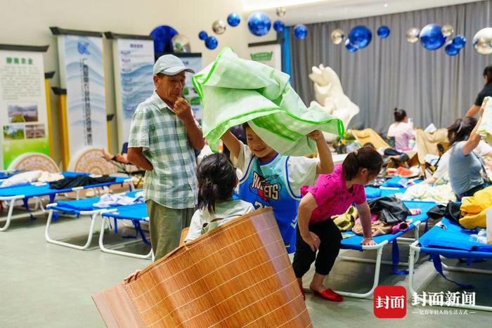 5月18日，柳州柳南区太阳村镇安置点。