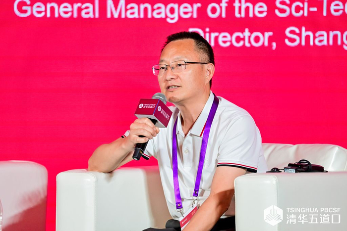 纵横股份创始人、董事长兼CEO 任斌 &nbsp;图片来源：主办方供图