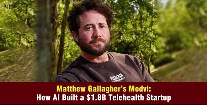 Medvi创始人Matthew Gallagher。图片来源：Mirror Review