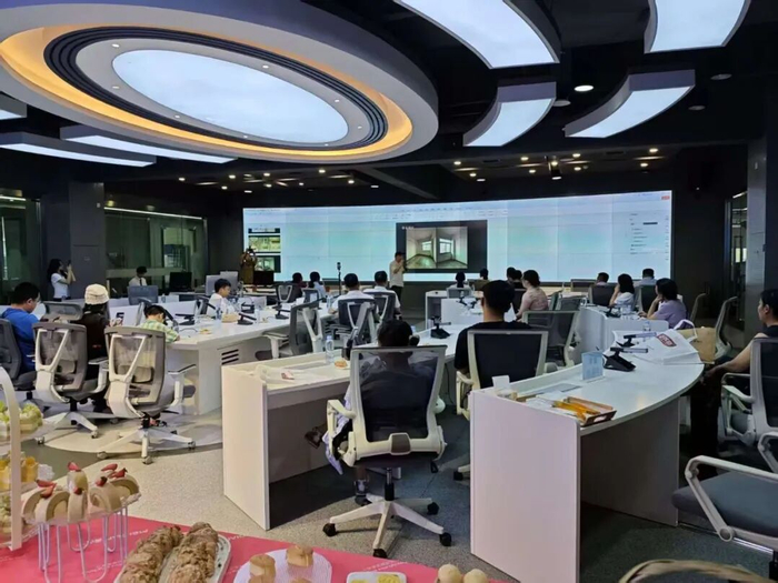 南国早报此前举办的家装课堂现场，为消费者提供实用的家装知识。