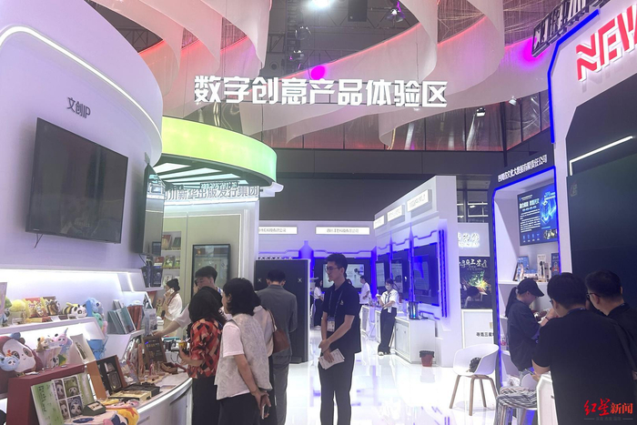 ▲2026年深圳文博会四川展区