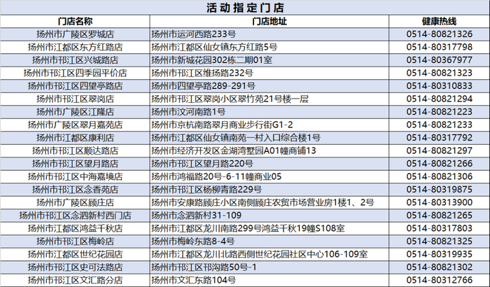 *具体活动规则详见门店海报