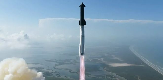 图丨星舰 V3 首飞（来源：SpaceX）