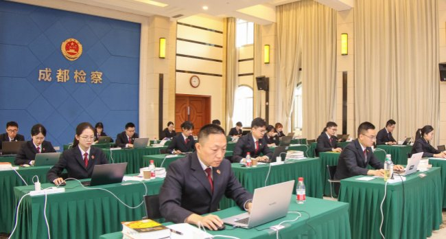 今年4月，四川省成都市检察院组织开展检察官助理技能竞赛活动。