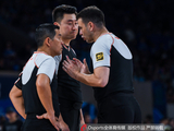 直播吧：总决赛G1全部是外籍裁判 G2开始将配备一名中方裁判