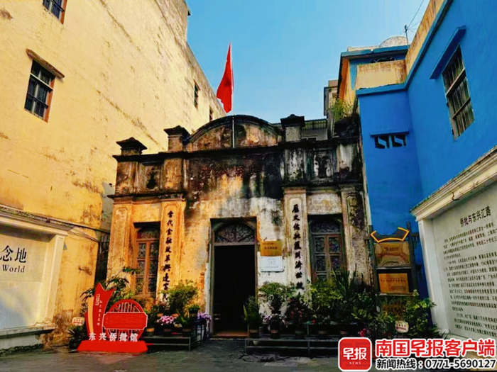 东兴侨批博物馆。（拍摄时间为2025年）南国早报全媒体记者 李思叡摄