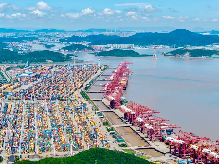 宁波舟山港。