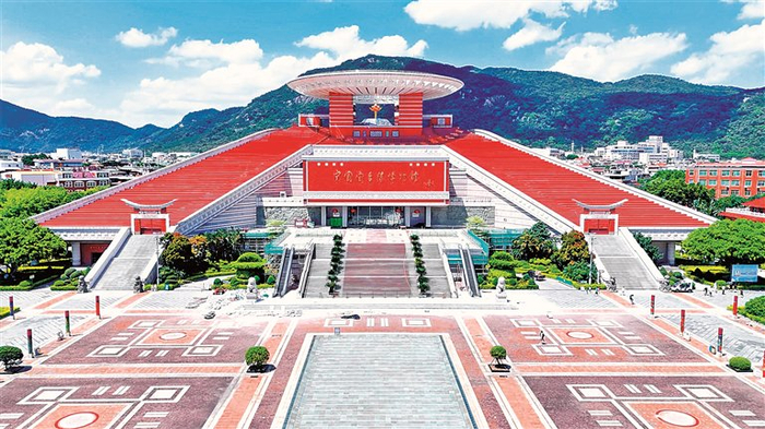 位于福建泉州的中国闽台缘博物馆。资料图片