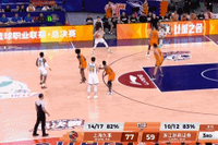 连珠炮！赵嘉仁外线开火连中2记三分 帮助广厦苦苦支撑
