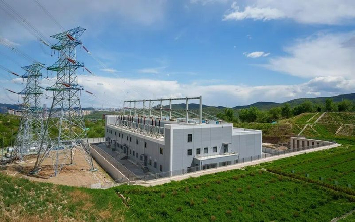 门头沟区梁桥220千伏输变电工程建成投运。图/“北京门头沟”微信公众号