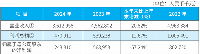 廊坊银行利润表。2024年年报截图