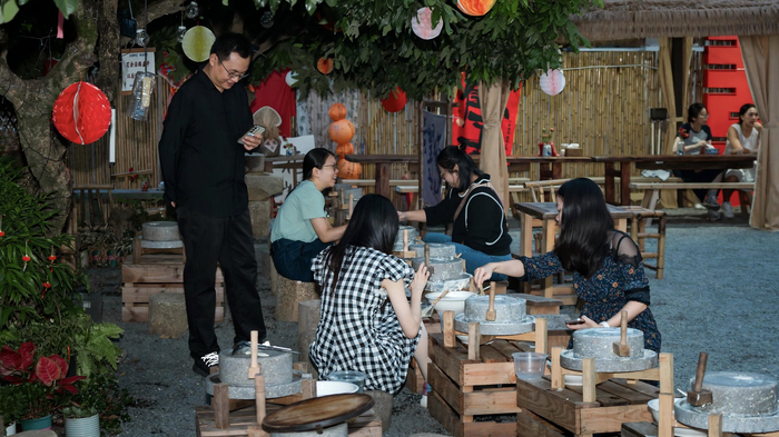 厦门市海沧区新阳街道一农社区文旅特派员化身“乡村运营师”，将闲置农房变为研学空间。受访者供图